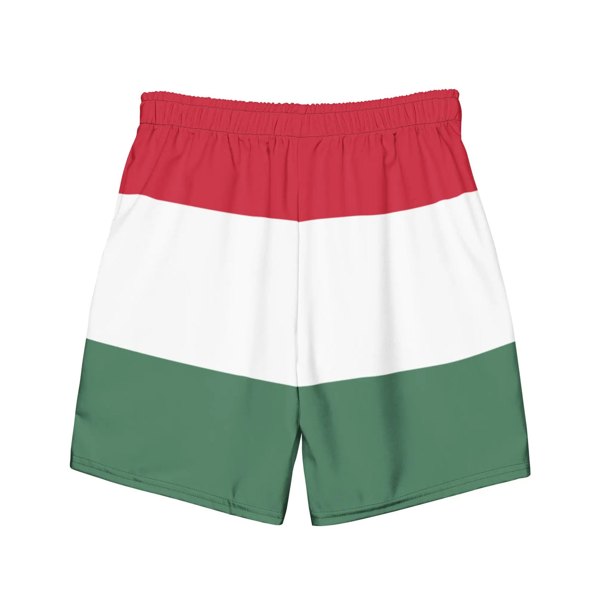 Short de bain drapeau hongrie tissu léger sèchent rapidement