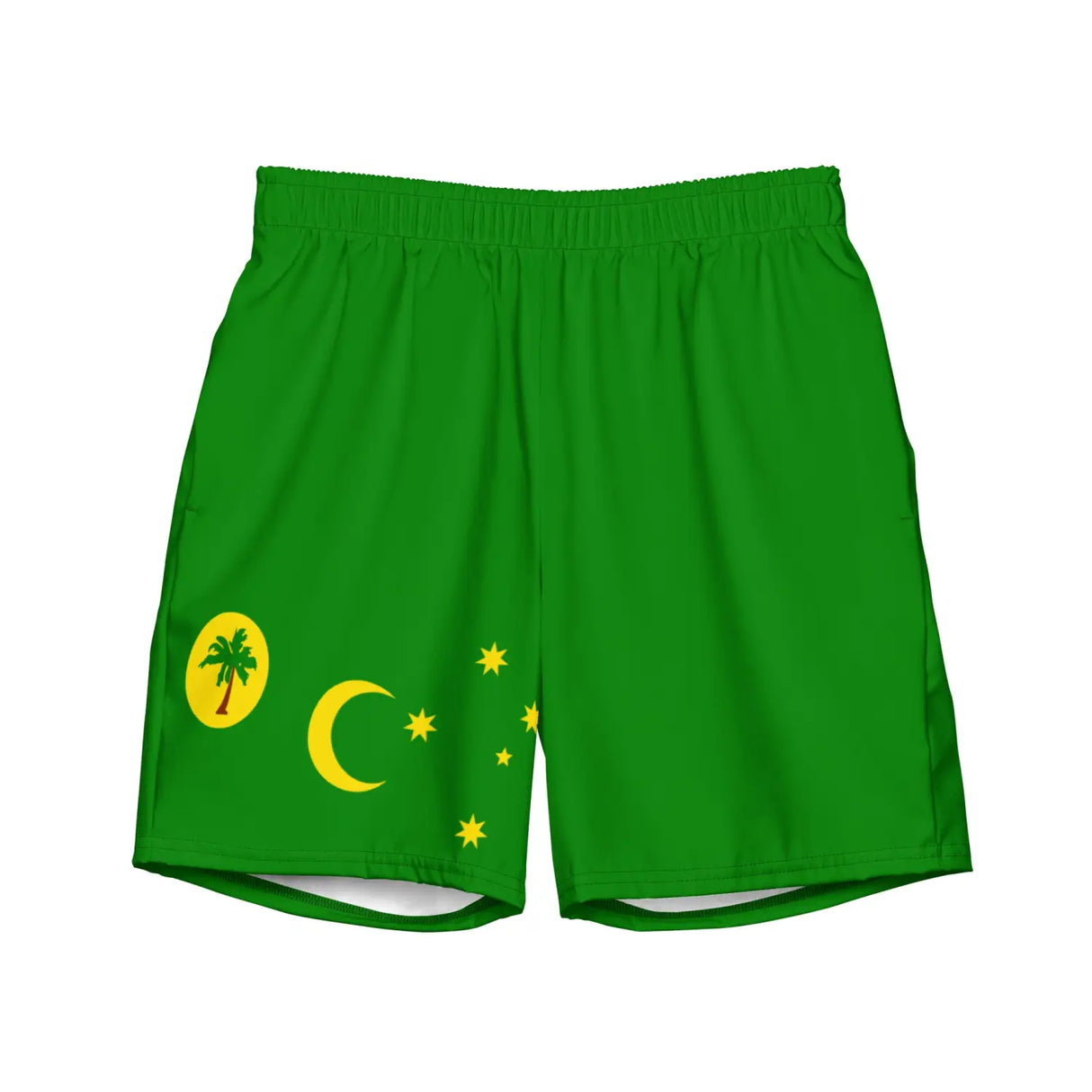 Short de bain drapeau îles cocos - pixelforma
