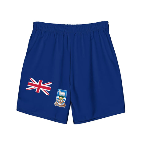 Short de bain drapeau îles malouines tissu léger séchage rapide
