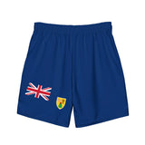 Short de bain drapeau îles turques-et-caïques - pixelforma