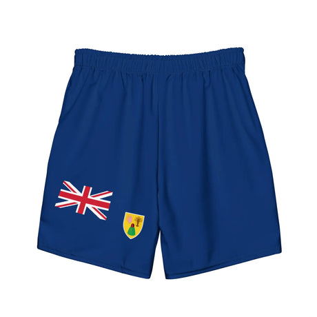 Short de bain drapeau îles turques-et-caïques - pixelforma