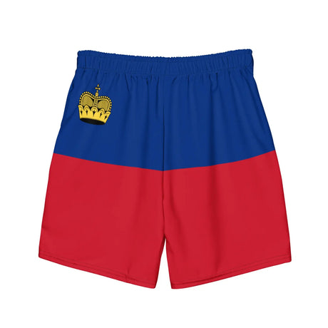 Short de bain drapeau liechtenstein - pixelforma