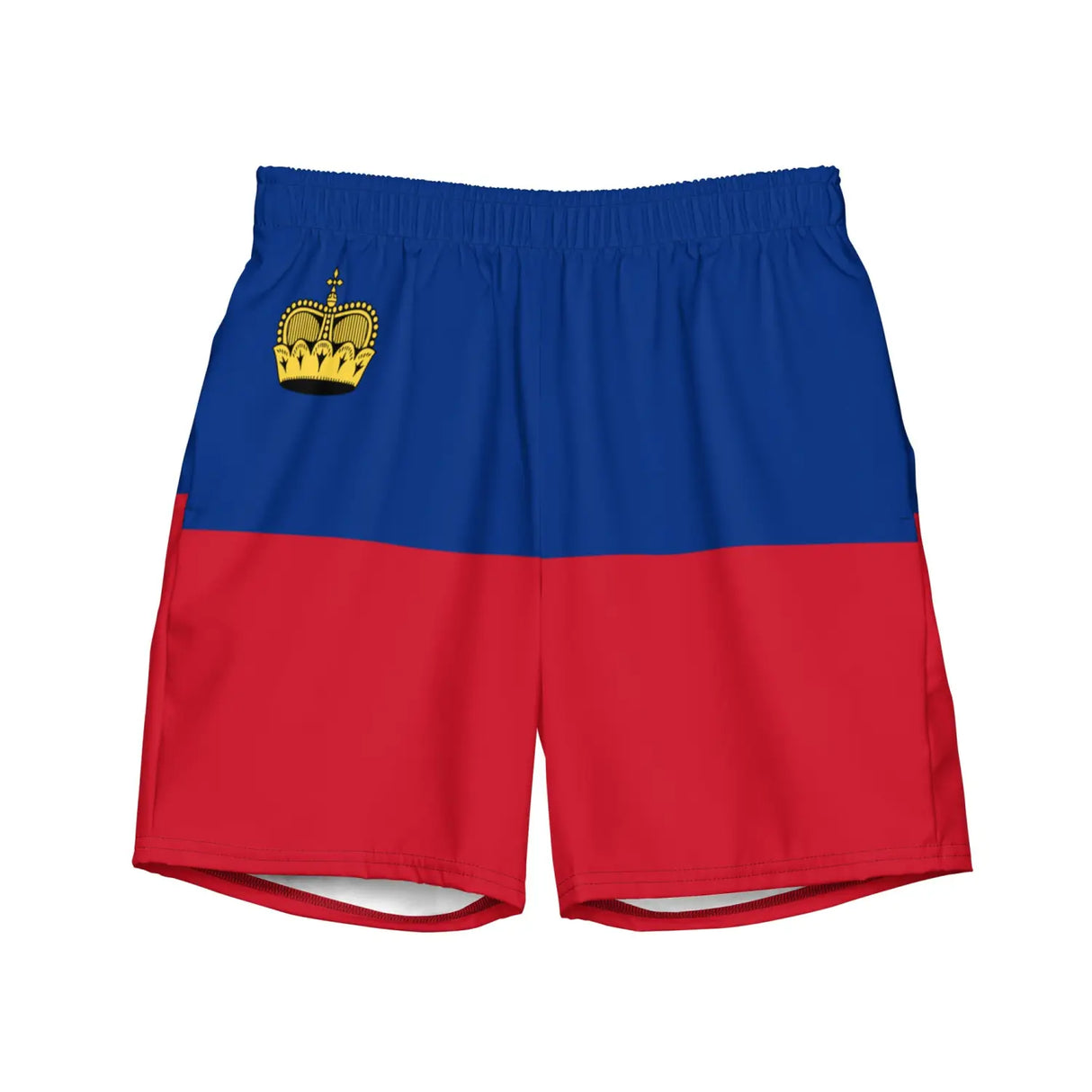 Short de bain drapeau liechtenstein - pixelforma