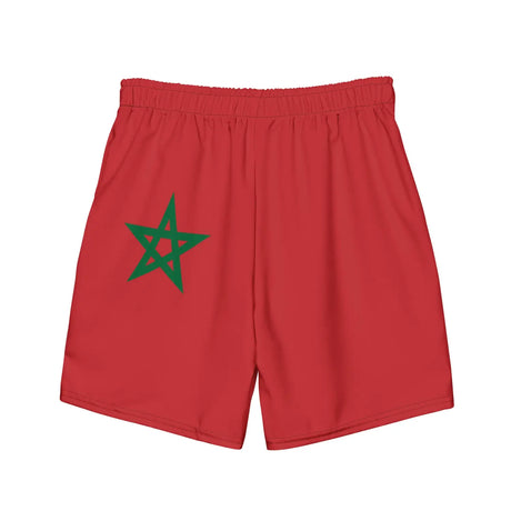 Short de bain drapeau maroc - pixelforma