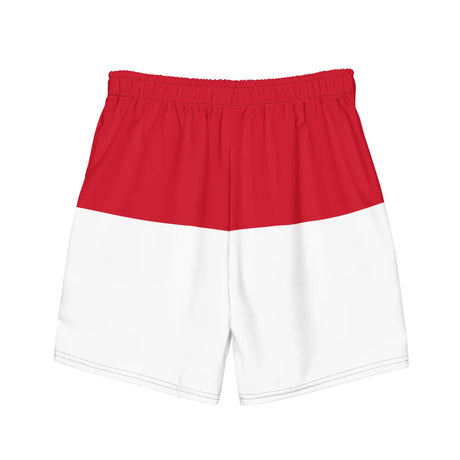 Short de bain drapeau monaco - pixelforma