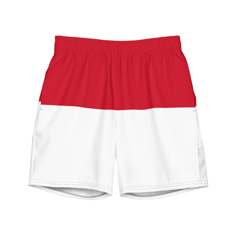 Short de bain drapeau monaco - pixelforma