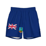 Short de bain drapeau montserrat tissu léger sèchent rapidement