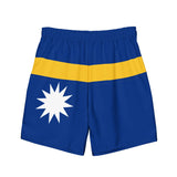 Short de bain drapeau nauru - pixelforma