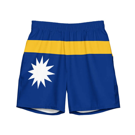 Short de bain drapeau nauru - pixelforma