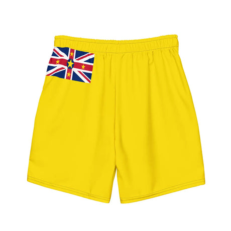 Short de bain drapeau niue - pixelforma