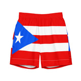 Short de bain drapeau porto rico tissu léger séchage rapide