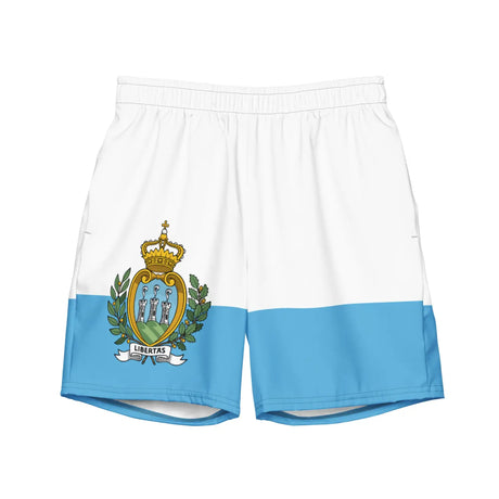 Short de bain drapeau saint-marin - pixelforma