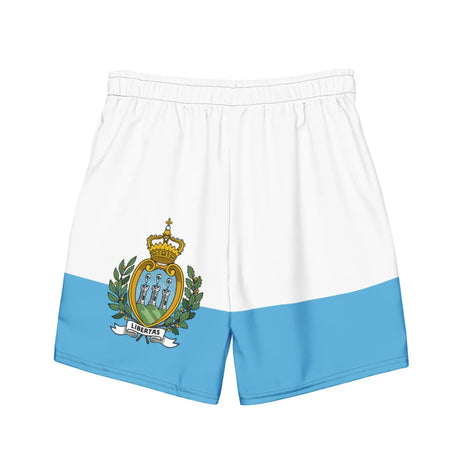 Short de bain drapeau saint-marin - pixelforma