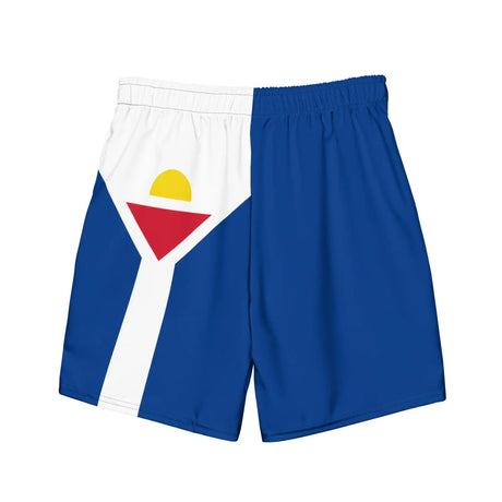 Short de bain drapeau de saint-martin - pixelforma