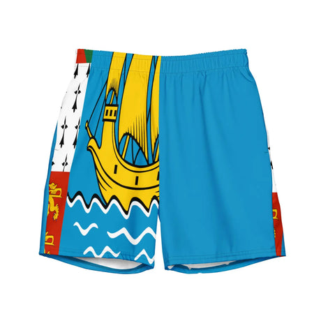 Short de bain drapeau saint-pierre-et-miquelon - pixelforma