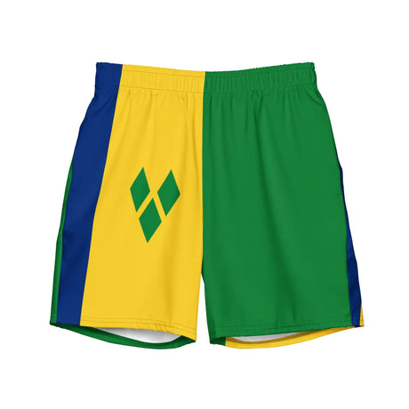 Short de bain drapeau saint-vincent-et-les-grenadines - pixelforma