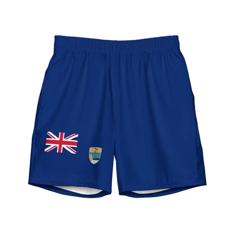 Short de bain drapeau sainte-hélène ascension et tristan da cunha - pixelforma