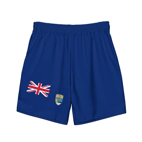 Short de bain drapeau sainte-hélène ascension et tristan da cunha - pixelforma