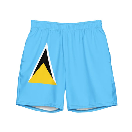 Short de bain drapeau sainte-lucie - pixelforma
