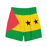 Short de bain drapeau sao tomé-et-principe - pixelforma