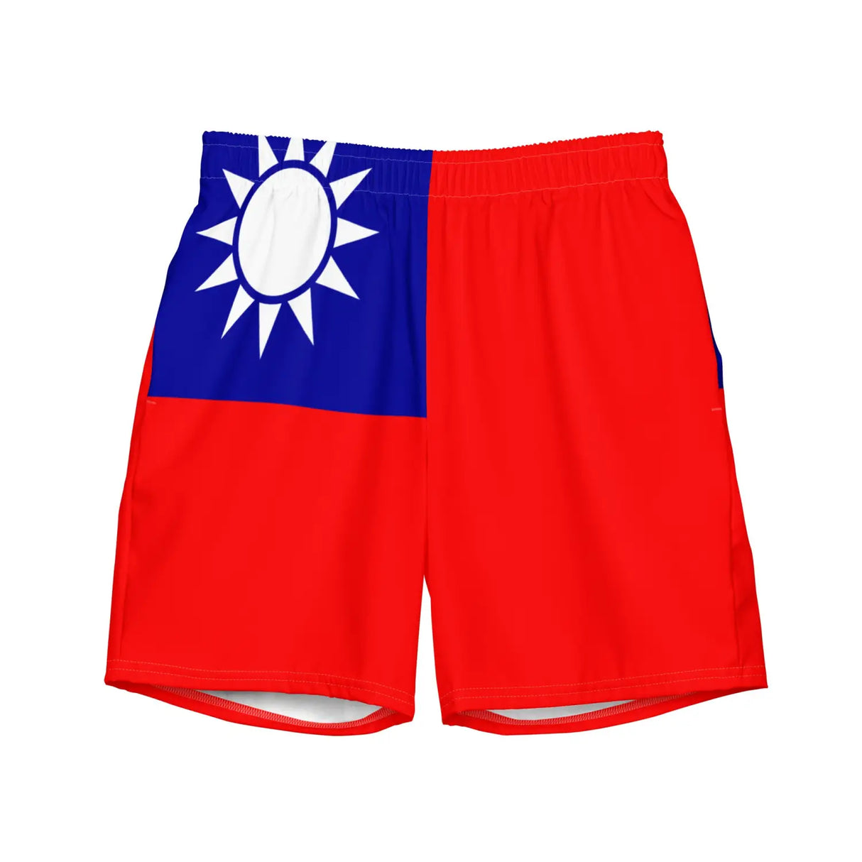 Short de bain drapeau taïwan - pixelforma