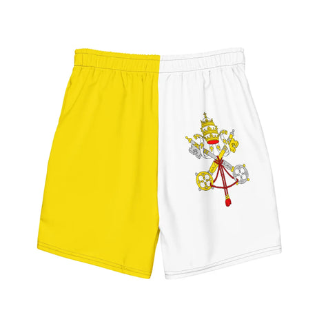 Short de bain drapeau vatican - pixelforma