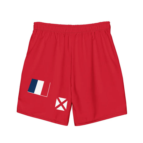 Short de bain drapeau wallis-et-futuna - pixelforma