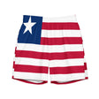 Short de bain liberia tissu léger sèchent rapidement