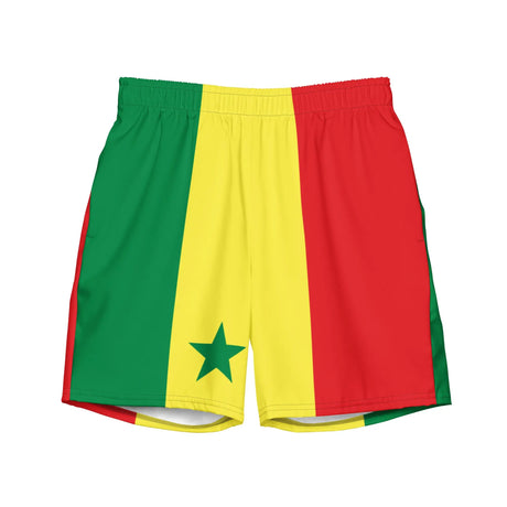 Short de bain sénégal tissu léger sèchent rapidement
