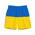 Short de bain ukraine tissu léger sèchent rapidement