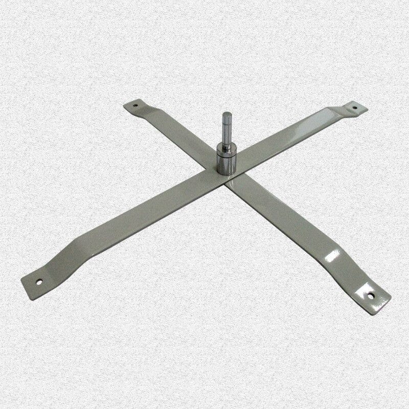 Solid Metal Beach Flag Stand - Cross Mounting Accessories - Pixelforma