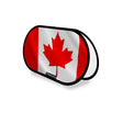 Support publicitaire ovale canada léger facile à installer