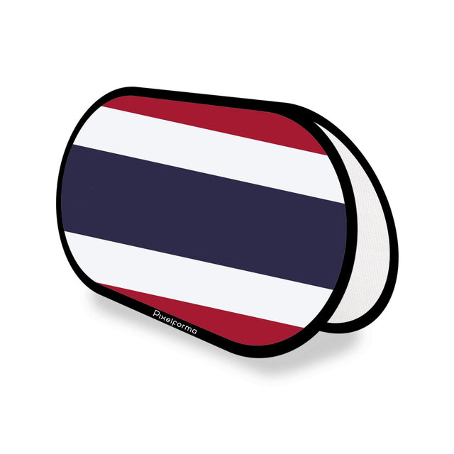 Support publicitaire ovale Drapeau de la Thaïlande - Pixelforma