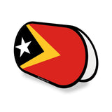 Support publicitaire ovale Drapeau du Timor oriental - Pixelforma