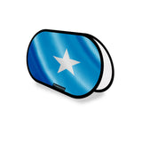 Support publicitaire ovale drapeau somalie léger facile