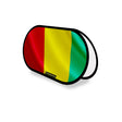 Support publicitaire ovale guinée léger facile à installer