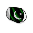 Support publicitaire ovale pakistan léger facile à installer