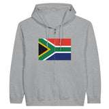 Sweat à capuche afrique du sud coton mélangé broderie