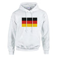 Sweat à capuche allemagne coton mélangé broderie durable