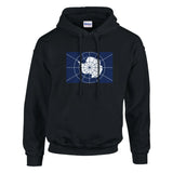 Sweat à capuche antarctique officiel coton mélangé brodé