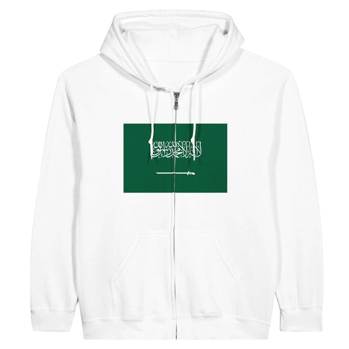 Sweat à capuche arabie saoudite coton mélangé broderie