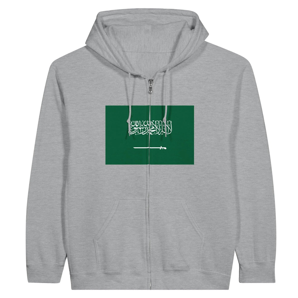 Sweat à capuche arabie saoudite coton mélangé broderie