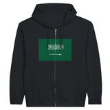 Sweat à capuche arabie saoudite coton mélangé broderie