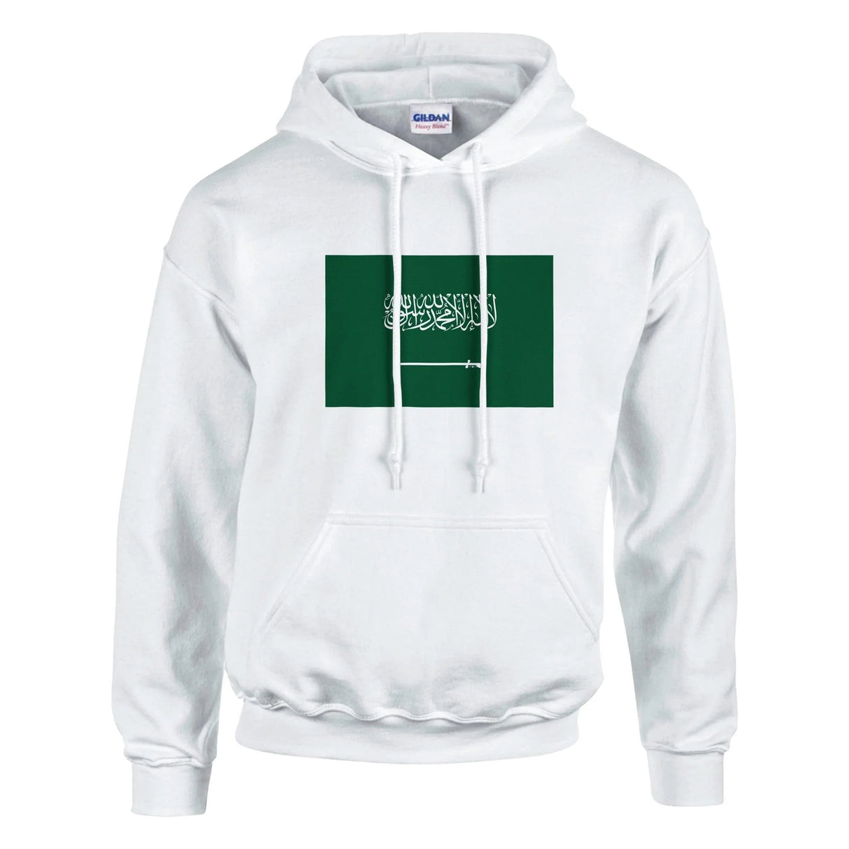 Sweat à capuche arabie saoudite coton mélangé imprimé