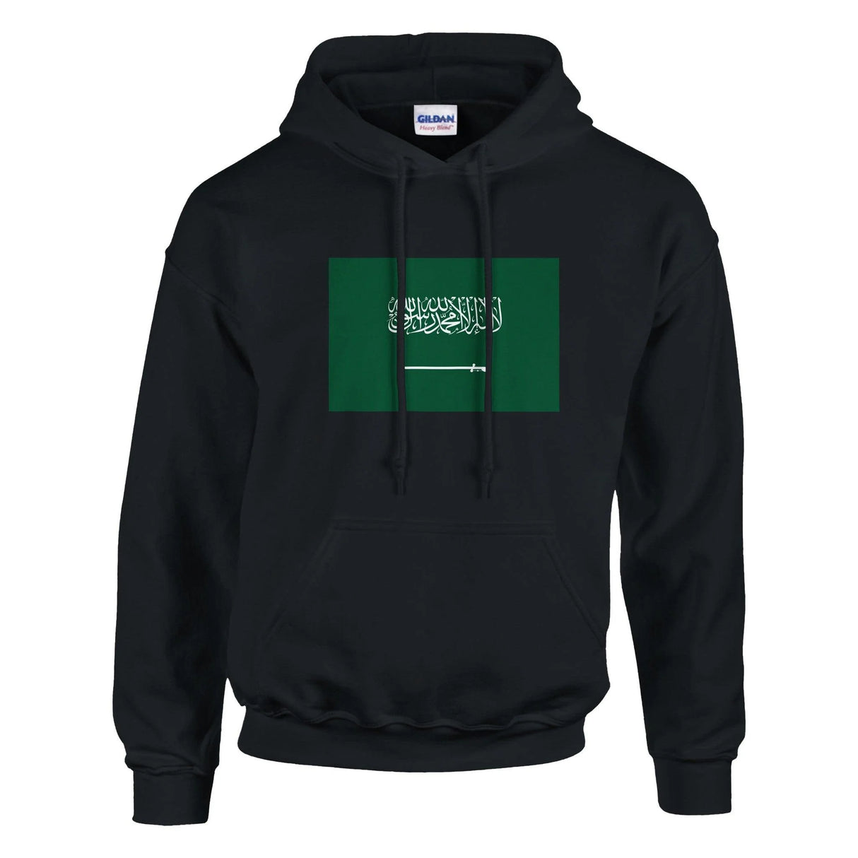 Sweat à capuche arabie saoudite coton mélangé imprimé