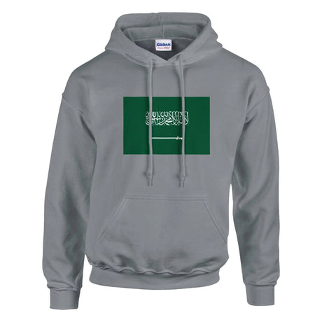 Sweat à capuche arabie saoudite coton mélangé imprimé