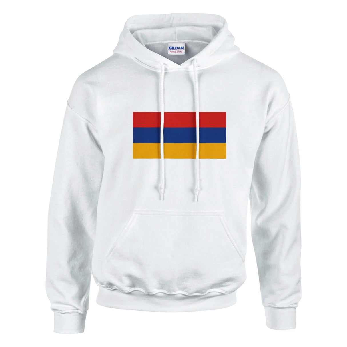 Sweat à capuche arménie coton mélangé broderie couleur