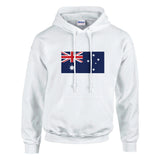 Sweat à capuche australie coton mélangé broderie durable