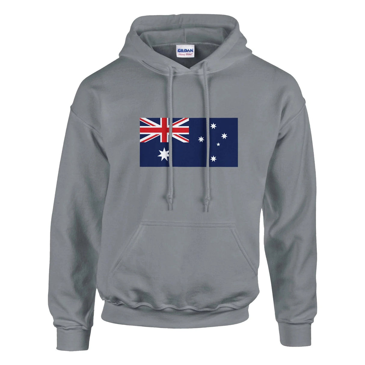 Sweat à capuche australie coton mélangé broderie durable