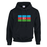 Sweat à capuche azerbaïdjan coton mélangé broderie colorée